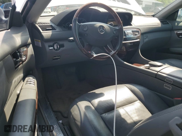 2009 Mercedes-Benz CL 550 with VIN WDDEJ86X59A019727, listed as a Copart auction lot 47623995 with 70,579 mi miles and Salvage Title. Bid and sale history available at DreamBid. Image 8.
