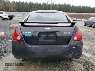2005 Nissan Maxima 3.5 SE with VIN 1N4BA41E45C827163, listed as a Copart auction lot 84108174 with 0 mi miles and Salvage Title. Bid and sale history available at carsss.com. Image 6.