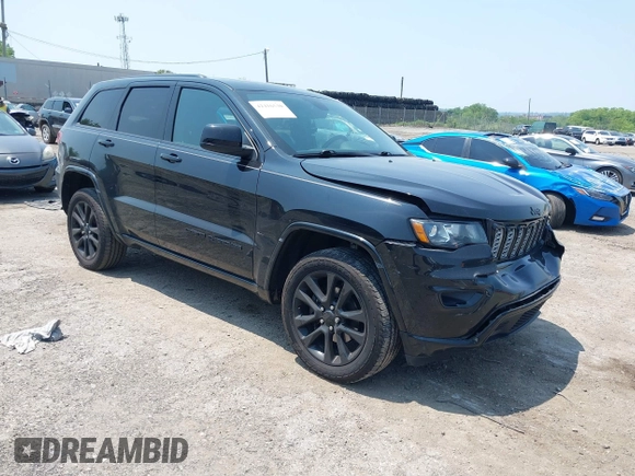 2019 Jeep Grand Cherokee Altitude with VIN 1C4RJFAG0KC568835, listed as a IAAI auction lot 42416530 with 97,175 mi miles and . Bid and sale history available at DreamBid. Image 1.