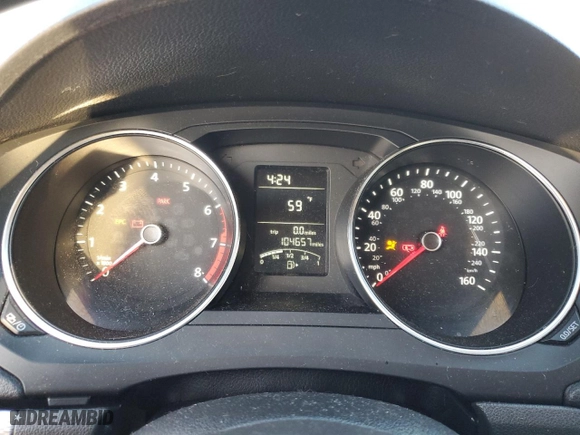 2017 Volkswagen Jetta 1.4T S with VIN 3VW167AJ7HM246813, listed as a Copart auction lot 89401345 with 104,657 mi miles and Salvage Title. Bid and sale history available at carsss.com. Image 9.