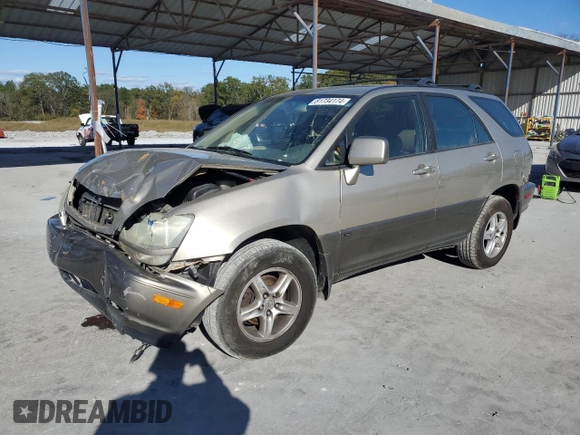 2003 Lexus RX 300 with VIN JTJHF10U330305732, listed as a Copart auction lot 81734174 with 156,504 mi miles and Salvage Title. Bid and sale history available at carsss.com. Image 1.