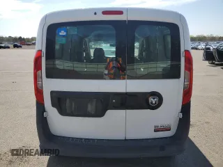 2018 Ram ProMaster City Cargo Tradesman z VIN ZFBERFAB6J6J72372, wystawiony jako Copart lot #55621575 z przebiegiem 29 700 mil mil oraz Szkoda całkowita • Salvage title. Historia ofert i sprzedaży dostępna na DreamBid. Obrazek 6.
