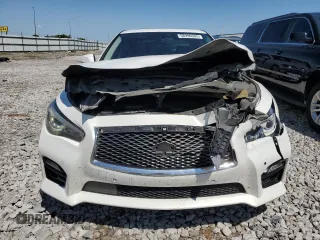2014 Infiniti Q50 Premium z VIN JN1BV7AR0EM705108, wystawiony jako Copart lot #58990385 z przebiegiem 138 110 mil mil oraz Szkoda całkowita • Salvage title. Historia ofert i sprzedaży dostępna na DreamBid. Obrazek 5.