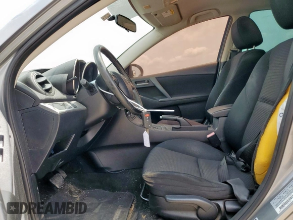 2012 Mazda 3 i Touring with VIN JM1BL1L74C1577899, listed as a Copart auction lot 59716435 with 132,718 mi miles and Salvage title. Bid and sale history available at DreamBid. Image 7.