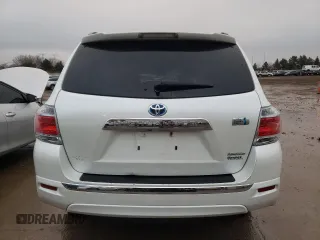 2013 Toyota Highlander Hybrid Limited with VIN JTEDC3EH9D2014297, listed as a Copart auction lot 84875994 with 171,150 mi miles and Salvage Title. Bid and sale history available at carsss.com. Image 6.
