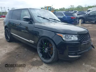 2014 Land Rover Range Rover Supercharged z VIN SALGS3TF8EA195740, wystawiony jako IAAI lot #42190353 z przebiegiem 181 914 mil mil oraz . Historia ofert i sprzedaży dostępna na DreamBid. Obrazek 1.