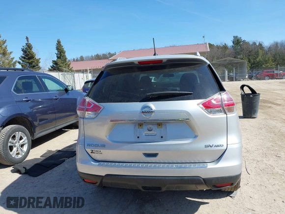 2015 Nissan Rogue SV z VIN KNMAT2MV1FP523167, wystawiony jako IAAI lot #41768477 z przebiegiem 86 078 mil mil oraz . Historia ofert i sprzedaży dostępna na DreamBid. Obrazek 16.