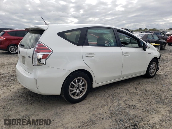 2017 Toyota Prius v Two with VIN JTDZN3EU0HJ070917, listed as a Copart auction lot 50541165 with 13,177 mi miles and Salvage Title. Bid and sale history available at carsss.com. Image 3.