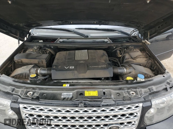 2012 Land Rover Range Rover SC with VIN SALMF1E44CA377469, listed as a Copart auction lot 71765504 with 96,648 mi miles and Salvage title. Bid and sale history available at DreamBid. Image 12.