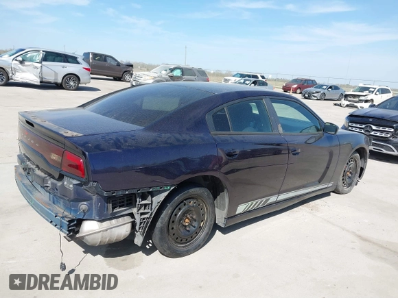 2013 Dodge Charger SE with VIN 2C3CDXBG7DH617857, listed as a IAAI auction lot 41837168 with 158,699 mi miles and . Bid and sale history available at DreamBid. Image 4.