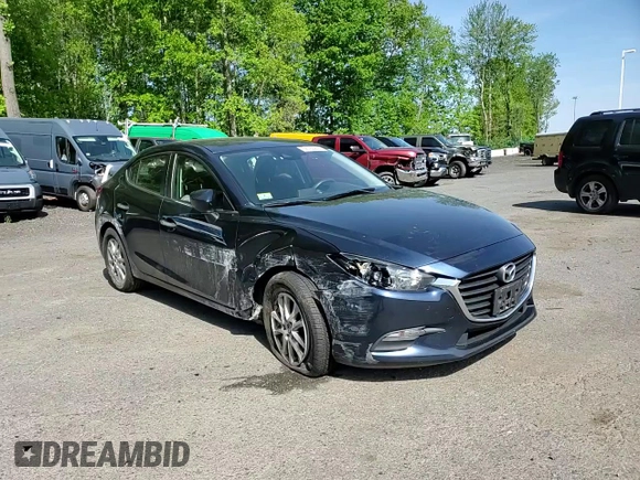2018 Mazda 3 Sport with VIN 3MZBN1U77JM215586, listed as a Copart auction lot 56766805 with 80,779 mi miles and Salvage Title. Bid and sale history available at DreamBid. Image 13.