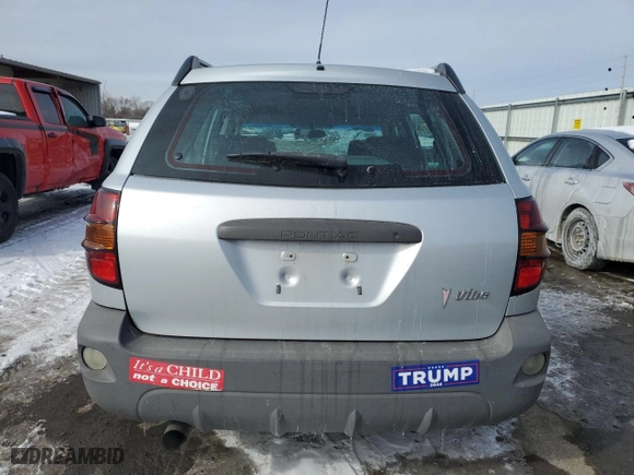 2007 Pontiac Vibe with VIN 5Y2SL65897Z403921, listed as a Copart auction lot 45551175 with 208,003 mi miles and Salvage Title. Bid and sale history available at carsss.com. Image 6.