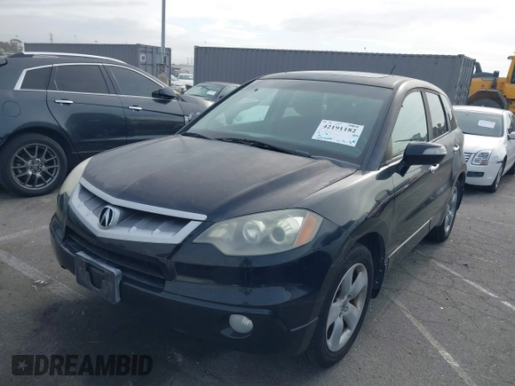 2007 Acura RDX with VIN 5J8TB18257A006756, listed as a IAAI auction lot 42191182 with 120,343 mi miles and . Bid and sale history available at carsss.com. Image 6.