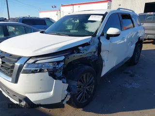 2022 Nissan Pathfinder SL с VIN 5N1DR3CD1NC253109, выставлен на аукционе IAAI как лот 41302581 с пробегом 32 278 миль миль и . История ставок и продаж доступна на DreamBid. Изображение 6.