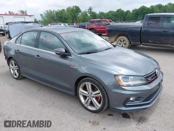 2017 Volkswagen Jetta GLI with VIN 3VW5T7AJ7HM318507, listed as a IAAI auction lot 42538952 with 143,130 mi miles and . Bid and sale history available at DreamBid. Image 1.