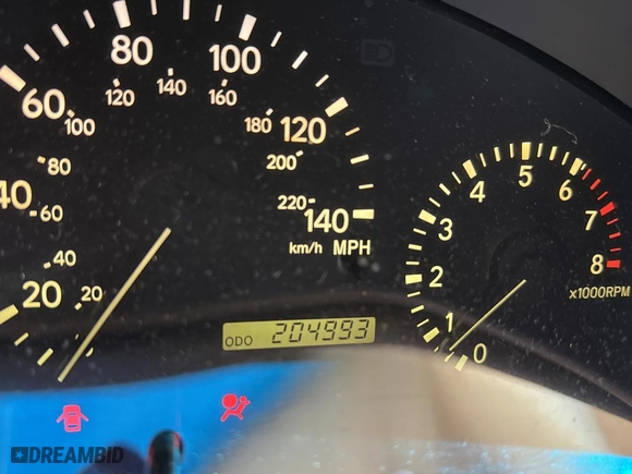 2003 Lexus RX 300 with VIN JTJGF10U330159294, listed as a Copart auction lot 48899725 with 204,993 mi miles and Clean Title. Bid and sale history available at carsss.com. Image 8.