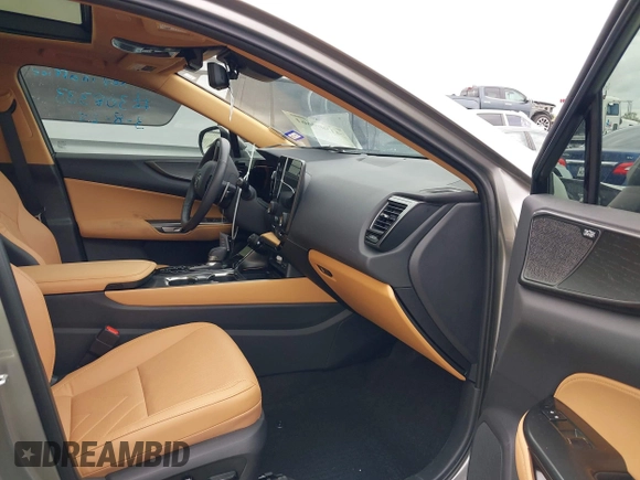 2025 Lexus NX 350 Luxury with VIN 2T2HGCEZ0SC068455, listed as a IAAI auction lot 41909661 with 11,533 mi miles and . Bid and sale history available at DreamBid. Image 5.