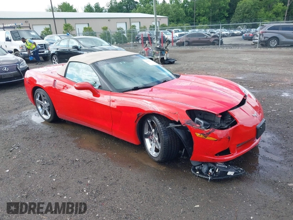 2008 Chevrolet Corvette with VIN 1G1YY36W185107235, listed as a IAAI auction lot 42454491 with 30,044 mi miles and . Bid and sale history available at DreamBid. Image 1.