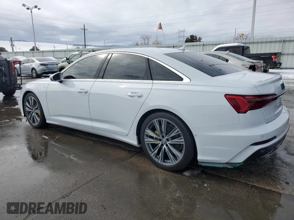 2019 Audi A6 Premium Plus with VIN WAUL2AF24KN024052, listed as a Copart auction lot 45996475 with 37,215 mi miles and Salvage Title. Bid and sale history available at carsss.com. Image 2.
