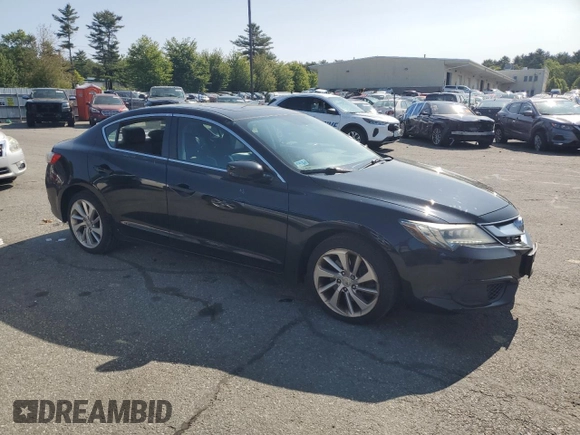 2016 Acura ILX Premium with VIN 19UDE2F74GA013889, listed as a Copart auction lot 59130225 with 185,235 mi miles and Salvage title. Bid and sale history available at DreamBid. Image 4.
