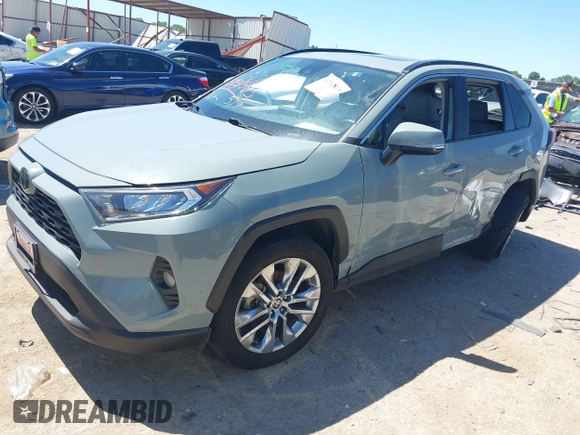 2021 Toyota RAV4 XLE Premium with VIN 2T3C1RFV0MW140682, listed as a IAAI auction lot 42315813 with 98,267 mi miles and . Bid and sale history available at DreamBid. Image 17.