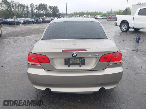 2008 BMW 3 Series 335i with VIN WBAWL73538PX57850, listed as a IAAI auction lot 41988596 with 134,390 mi miles and . Bid and sale history available at carsss.com. Image 16.
