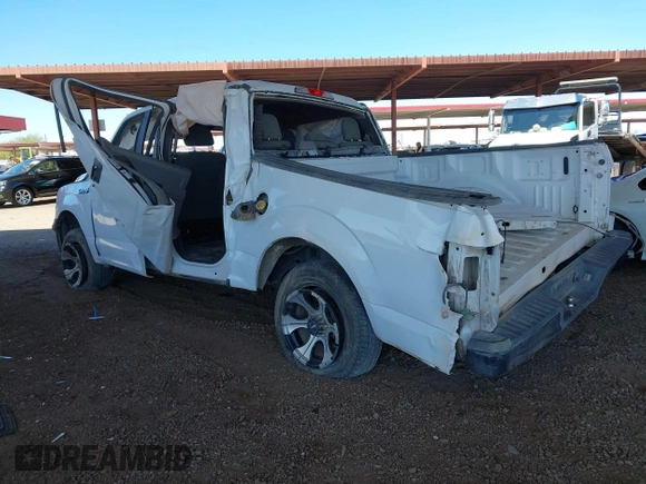 2015 Ford F-150 XLT with VIN 1FTEW1C81FKE76735, listed as a IAAI auction lot 41826968 with 160,530 mi miles and . Bid and sale history available at carsss.com. Image 3.