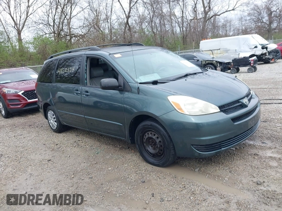 2005 Toyota Sienna CE with VIN 5TDZA23C15S313939, listed as a IAAI auction lot 41952894 with 268,191 mi miles. Bid and sale history available at carsss.com. Image 13.