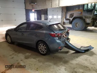 2016 Mazda 3 i Touring with VIN 3MZBM1L79GM266472, listed as a Copart auction lot 45714585 with 57,754 mi miles and Salvage Title. Bid and sale history available at DreamBid. Image 2.