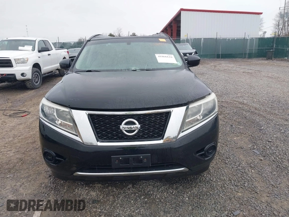 2013 Nissan Pathfinder SV with VIN 5N1AR2MM5DC646315, listed as a IAAI auction lot 41866616 with 150,978 mi miles. Bid and sale history available at carsss.com. Image 12.