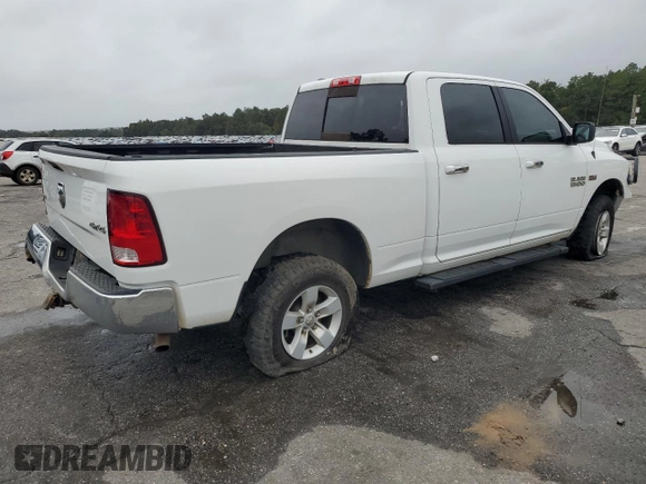 2018 Ram 1500 Big Horn with VIN 1C6RR7TT6JS168492, listed as a Copart auction lot 80954514 with 118,441 mi miles and Salvage title. Bid and sale history available at DreamBid. Image 3.