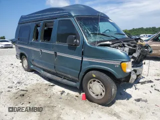 1997 Ford Econoline Commercial with VIN 1FDEE1466VHB91990, listed as a Copart auction lot 63201564 with 216,793 mi miles and Salvage Title. Bid and sale history available at carsss.com. Image 4.