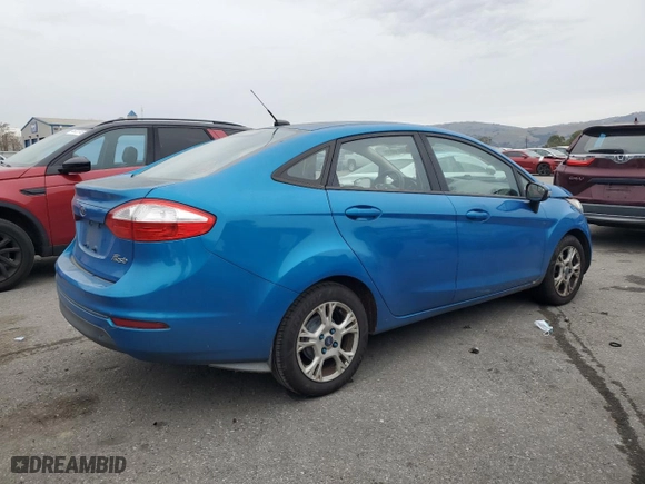2014 Ford Fiesta SE with VIN 3FADP4BJ7EM220871, listed as a Copart auction lot 44850835 with 0 mi miles and Salvage Title. Bid and sale history available at carsss.com. Image 3.