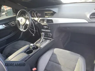 2015 Mercedes-Benz C 250 with VIN WDDGJ4HBXFG369365, listed as a Copart auction lot 50427895 with 95,356 mi miles and Salvage Title. Bid and sale history available at carsss.com. Image 8.