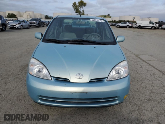2002 Toyota Prius with VIN JT2BK18U920056546, listed as a Copart auction lot 52028115 with 61,864 mi miles and Salvage Title. Bid and sale history available at DreamBid. Image 5.