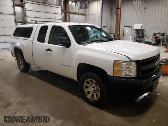 2011 Chevrolet Silverado 1500 Work Truck with VIN 1GCRKPE3XBZ443364, listed as a Copart auction lot 50638575 with 201,018 mi miles and Clean Title. Bid and sale history available at DreamBid. Image 4.