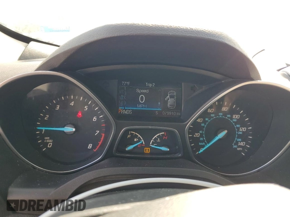 2016 Ford Escape SE with VIN 1FMCU0G90GUB62215, listed as a Copart auction lot 73671924 with 79,910 mi miles and Salvage Title. Bid and sale history available at carsss.com. Image 9.