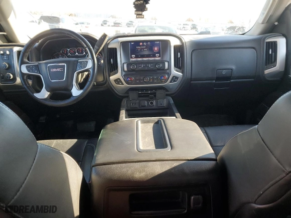 2015 GMC Sierra 1500 SLT with VIN 3GTU2VEC3FG113554, listed as a Copart auction lot 84968114 with 118,576 mi miles and Salvage Title. Bid and sale history available at carsss.com. Image 8.
