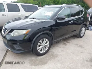 2015 Nissan Rogue SV with VIN 5N1AT2ML4FC795634, listed as a IAAI auction lot 42175728 with 173,233 mi miles and . Bid and sale history available at carsss.com. Image 2.