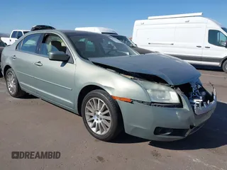 2009 Mercury Milan Premier with VIN 3MEHM08169R615068, listed as a IAAI auction lot 40395460 with 162,549 mi miles and . Bid and sale history available at DreamBid. Image 1.
