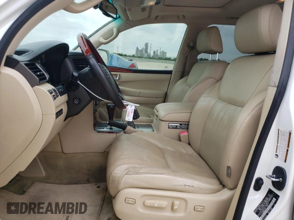 2009 Lexus LX 570 with VIN JTJHY00W694027710, listed as a Copart auction lot 51911065 with 141,173 mi miles and Salvage Title. Bid and sale history available at carsss.com. Image 7.