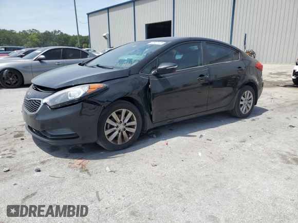 2014 Kia Forte LX with VIN KNAFX4A67E5211915, listed as a Copart auction lot 53937905 with 147,359 mi miles and Salvage Title. Bid and sale history available at DreamBid. Image 1.