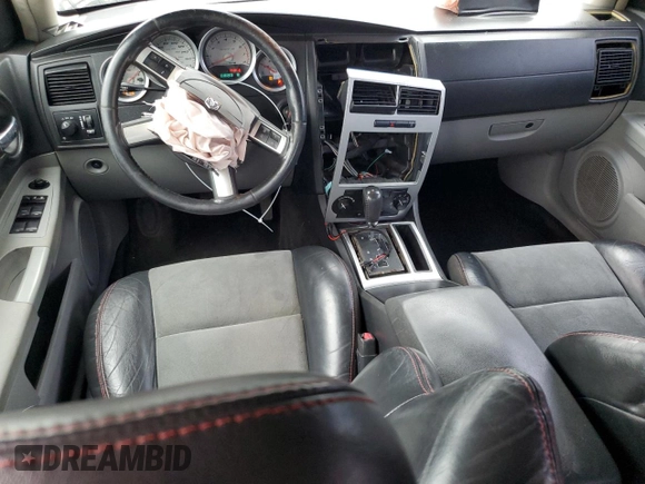 2007 Dodge Charger SRT-8 with VIN 2B3KA73W17H787515, listed as a Copart auction lot 55946524 with 133,295 mi miles and Salvage Title. Bid and sale history available at carsss.com. Image 8.