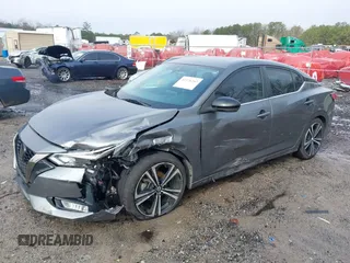 2020 Nissan Sentra SR with VIN 3N1AB8DV0LY220013, listed as a IAAI auction lot 41576242 with 79,997 mi miles and . Bid and sale history available at DreamBid. Image 2.