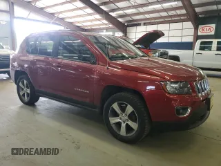 2017 Jeep Compass High Altitude with VIN 1C4NJDEB9HD111042, listed as a Copart auction lot 58888235 with 195,380 mi miles and Clean title. Bid and sale history available at DreamBid. Image 4.