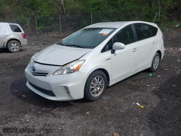 2013 Toyota Prius v Two with VIN JTDZN3EU8D3239824, listed as a IAAI auction lot 41876740 with 179,697 mi miles. Bid and sale history available at carsss.com. Image 17.