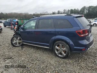 2017 Dodge Journey Crossroad Plus with VIN 3C4PDCGB8HT527343, listed as a Copart auction lot 48411465 with 133,181 mi miles and Salvage Title. Bid and sale history available at DreamBid. Image 2.