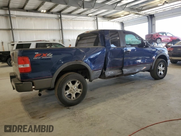 2007 Ford F-150 XLT with VIN 1FTPX14V37KD27495, listed as a Copart auction lot 56120405 with 96,557 mi miles and Salvage title. Bid and sale history available at DreamBid. Image 3.