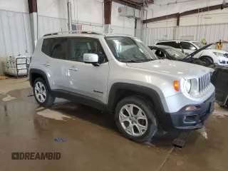 2018 Jeep Renegade Limited with VIN ZACCJBDB5JPH80185, listed as a Copart auction lot 59841045 with 90,798 mi miles and Clean title. Bid and sale history available at DreamBid. Image 4.