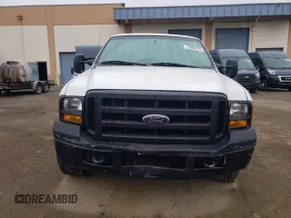 2005 Ford Super Duty F-250 XL with VIN 1FTSX20P85EB90248, listed as a Copart auction lot 72090224 with 214,818 mi miles and Salvage Title. Bid and sale history available at carsss.com. Image 5.
